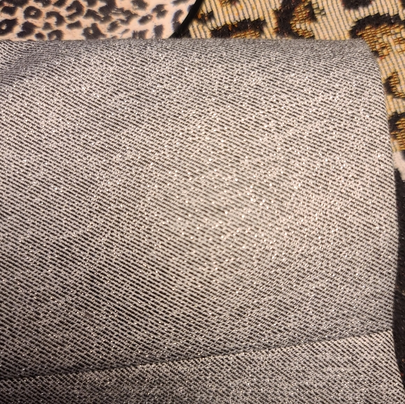 Dinner Jacket Blazer Silver metallic threads Formal NICE! Prom wedding cruise - Picture 4 of 5